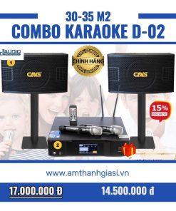 Combo dàn karaoke gia đình D-02