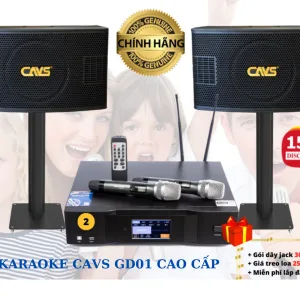 Dan KARAOKE CAVS GD01 cao cap tai am thanh gia si