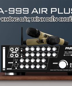 amply karaoke lien micro Paramax SA 999 Air Plus