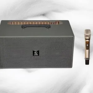 Loa keo xach tay Komi km558 mau ghi 1