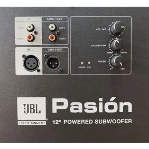 Mat sau Loa Sub dien JBL Pasion SP12