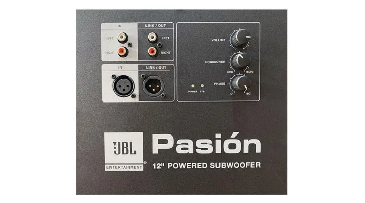 Mat sau Loa Sub dien JBL Pasion SP12