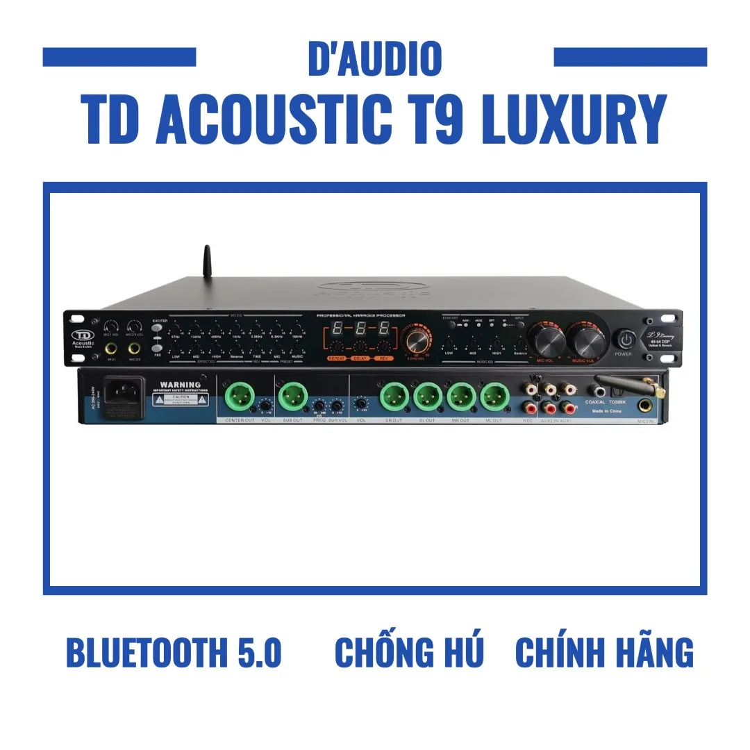 Vang cơ TD Acoustic T9 Luxury 6 Vang cơ TD Acoustic T9 Luxury
