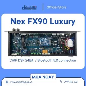 ứng dụng Vang cơ lai số Nex FX90 Luxury