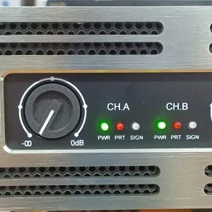 Cục đẩy công suất CADX 24 Plus chính hãng, mặt phay nhôm 19 Đèn báo sản phẩm cục đẩy công suất CADX Model MA- 24Plus