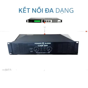 Cục đẩy công suất CADX 24 chính hãng có khả năng kết nối đa dạng