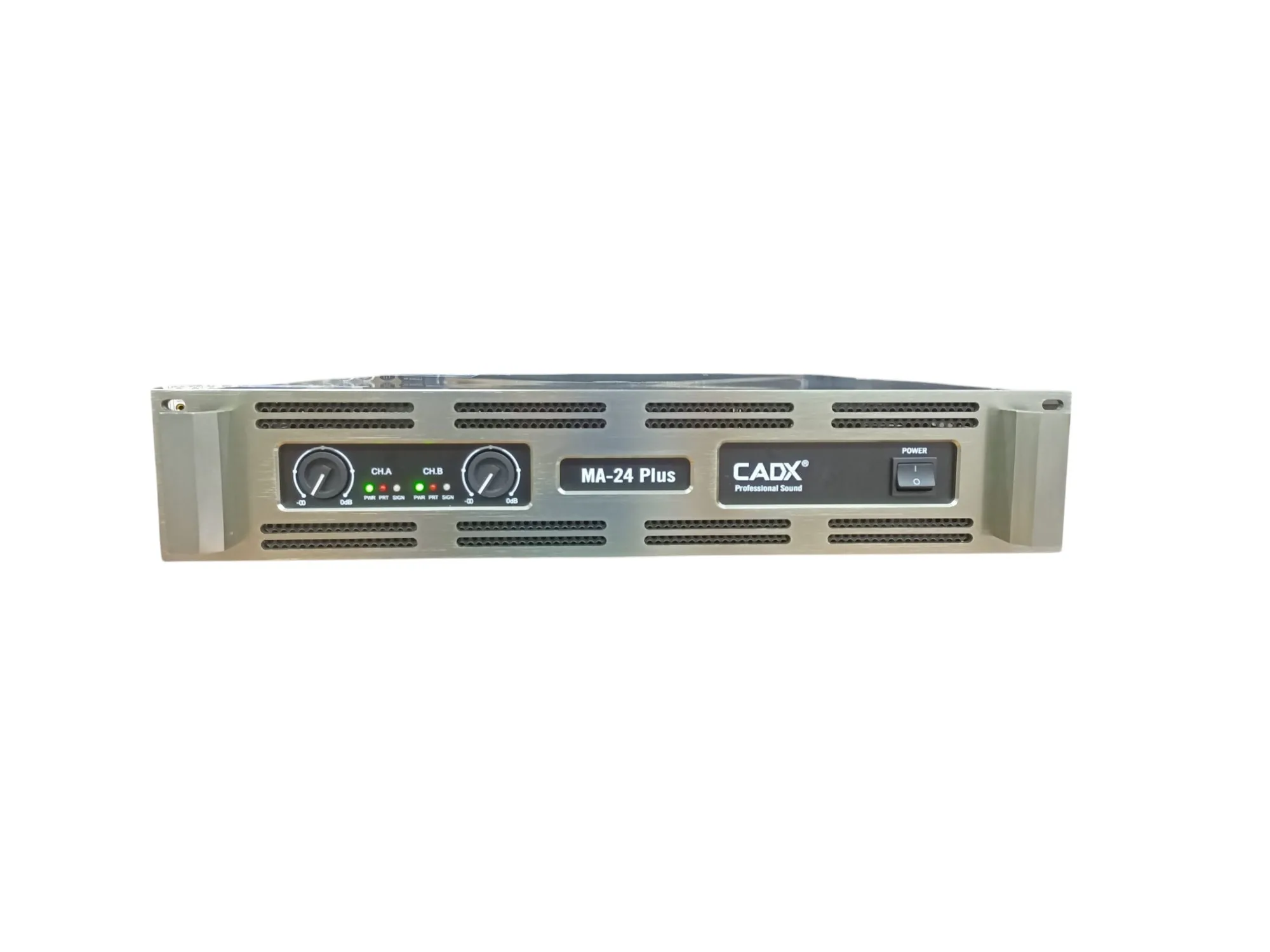 Cục đẩy công suất CADX 24 Plus chính hãng, mặt phay nhôm 7 Hình sản phẩm cục đẩy công suất CADX Model MA- 24Plus