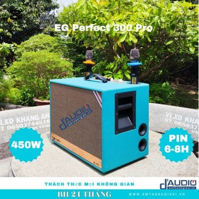 Loa kéo xách tay cao cấp EG Perfect 300 pro