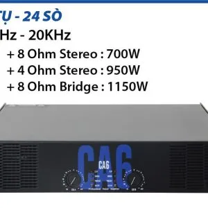 Cục đẩy công suất main CÂ- 2 kênh-8 tụ-24 sò-công suất 1400w