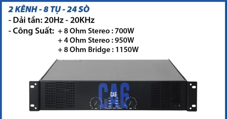 Cục đẩy công suất main CÂ- 2 kênh-8 tụ-24 sò-công suất 1400w