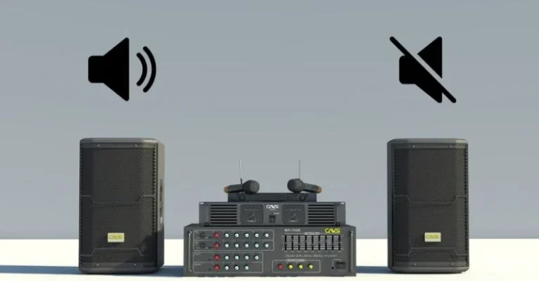 Những lỗi thường gặp khi karaoke gia đình như mất tiếng, loa phát khộng đều