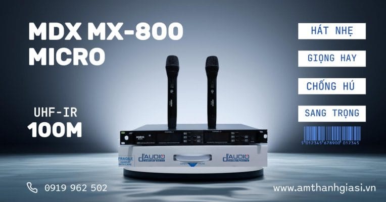 Micro không dây MBM MX-800 chống hú