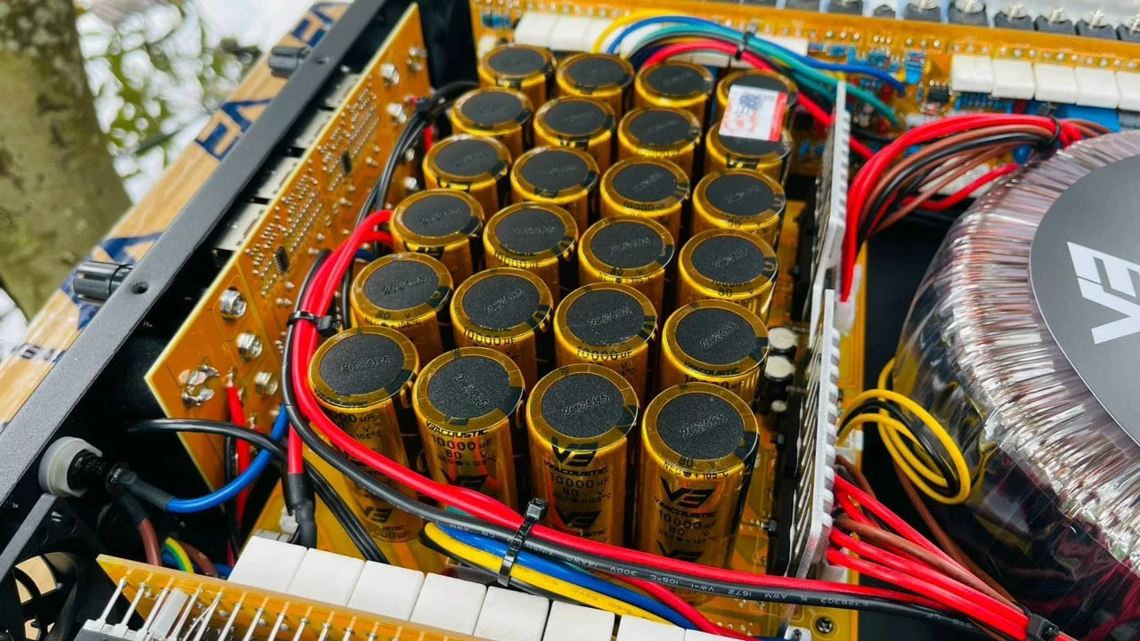 Cục đẩy 4 kênh V3 Acoustic V1500 Plus 9 Cục đẩy 4 kênh V3 Acoustic V1500 Plus - Ảnh 6