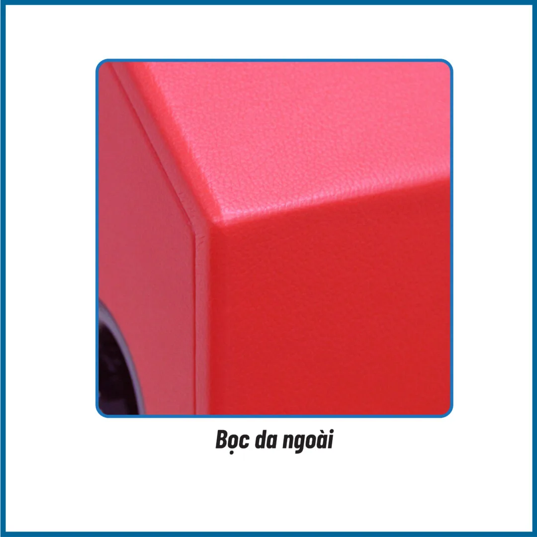 Loa karaoke xách tay Pro 6H52 |100W| Bass 1.6cm*2 | Đỏ/Nâu 5 Loa karaoke xách tay Pro 6H52