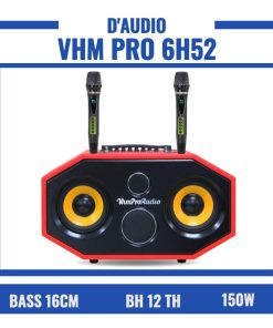 Loa karaoke xách tay Pro 6H52