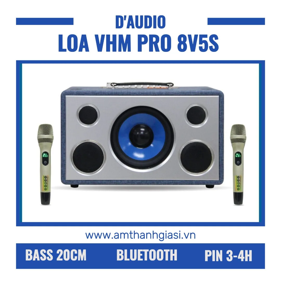Loa xách tay Pro 8V5S
