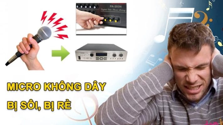 mẹo chỉnh micro không bị hú rít khi karaoke