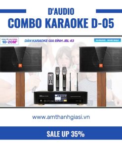 combo dàn karaoke gia đình D-05
