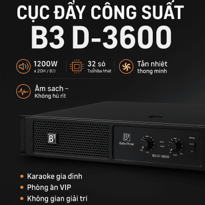 Cục đẩy B3 D-3600