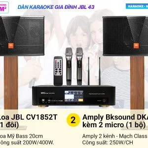 combo dàn karaoke gia đình D-05
