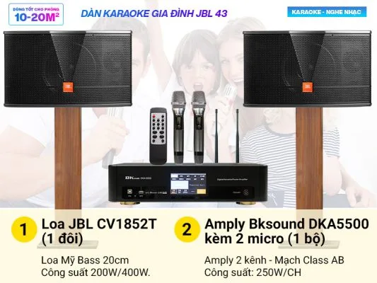 combo dàn karaoke gia đình D-05