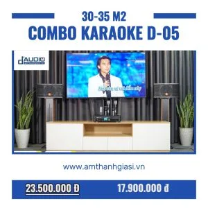 combo dàn karaoke gia đình D-05