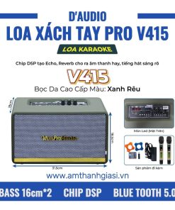 Loa karaoke xách tay Pro V415 chính hãng
