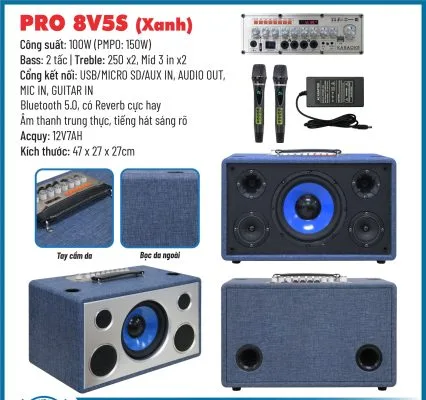 loa karaoke xach tay VHM Pro 8V5S