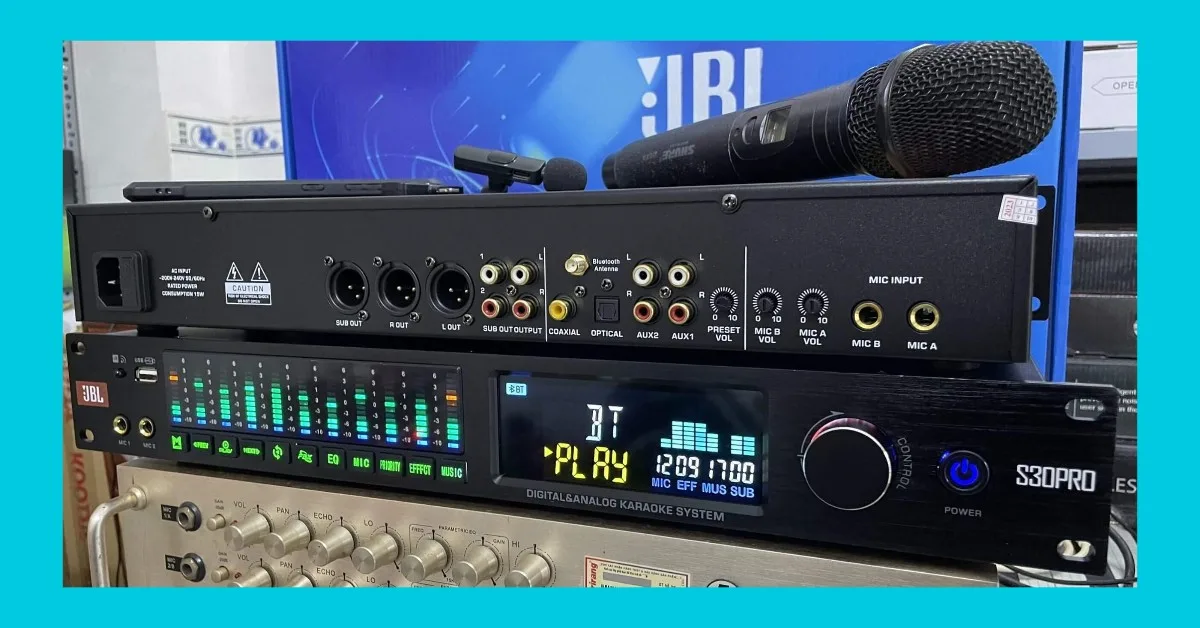Vang cơ lai số JBL S30 Pro | Revert | Chống hú | BH 12 tháng 7 vang-co-lai-so-jbl-s30-pro