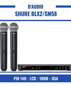 Micro Shure BLX2/SM58