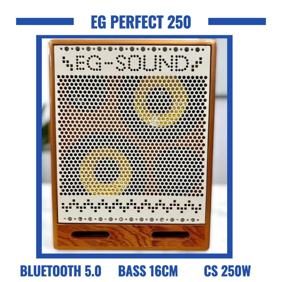 Loa xách tay EG Perfect 250 | 250W | Bass 16*2 | X-Bass | Chính hãng 1 Loa xách tay EG Perfect 250