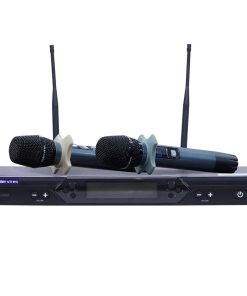 Micro không dây Baiervires BS9800 | LCD | Chống hú | Thu 60m 16 micro bbs baiervires bs9800 8