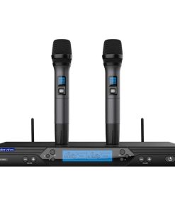 Micro không dây Baiervires BS9800 | LCD | Chống hú | Thu 60m 15 Micro không dây Baiervires BS9800
