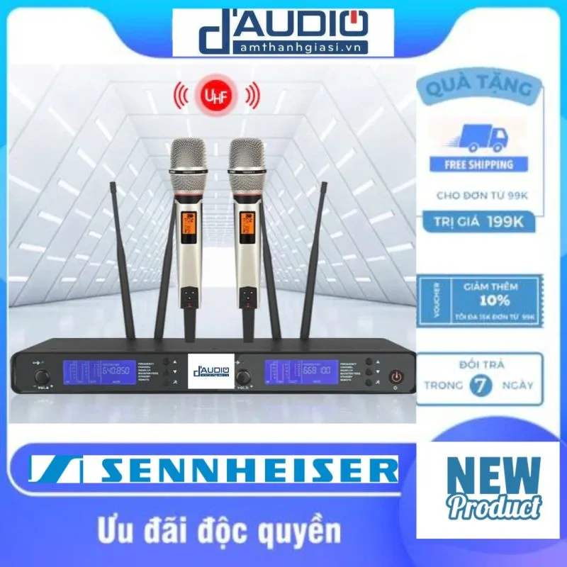 Micro Sennheiser SKM 9000 II cao cấp (2025) chính hãng