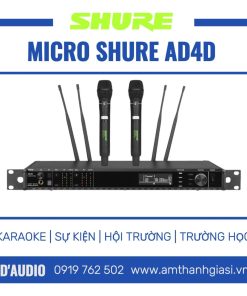 Micro Shure AD4D Axient Digital chính hãng giá tốt nhất