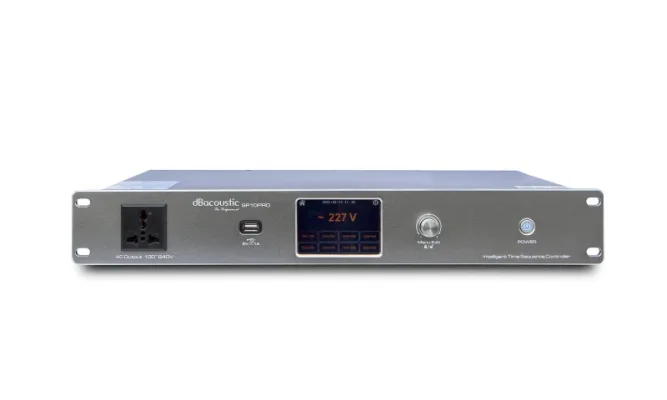 Quản lý nguồn DBacoustic SP10 Pro chính hãng màu bạc