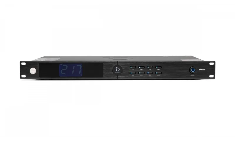 Quản lý nguồn DBacoustic SP600S chính hãng | Màn LED | CS 30A | 8 cổng cấp 6 Quản lý nguồn DBacoustic SP600S