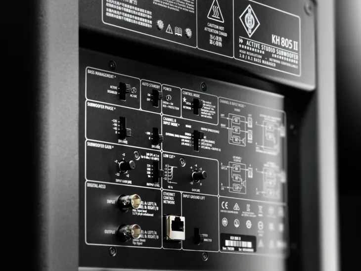 Neumann KH 805 II – Loa siêu trầm DSP | Chính hãng | New 2025 - Ảnh 7