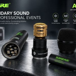 Micro Không Dây Shure AD4Q 4 Kênh | 4 Mic | Sóng xa | Chuẩn sự kiện 18 Micro khong day Shure AD4Q gia si 2