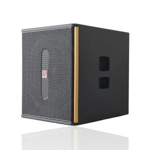 Loa Siêu Trầm Audioking W-15A chính hãng màu vàng