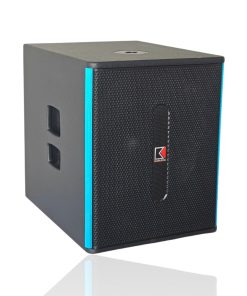 Loa Siêu Trầm Audioking W-15A chính hãng màu xanh