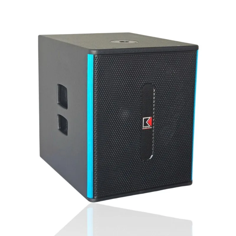 Loa Siêu Trầm Audioking W-15A chính hãng màu xanh