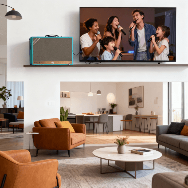 gia dinh 20–30m² co can loa cong suat lon khong