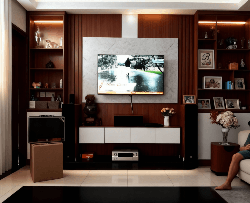 gia đình 20–30m2 có cần loa công suất lớn không