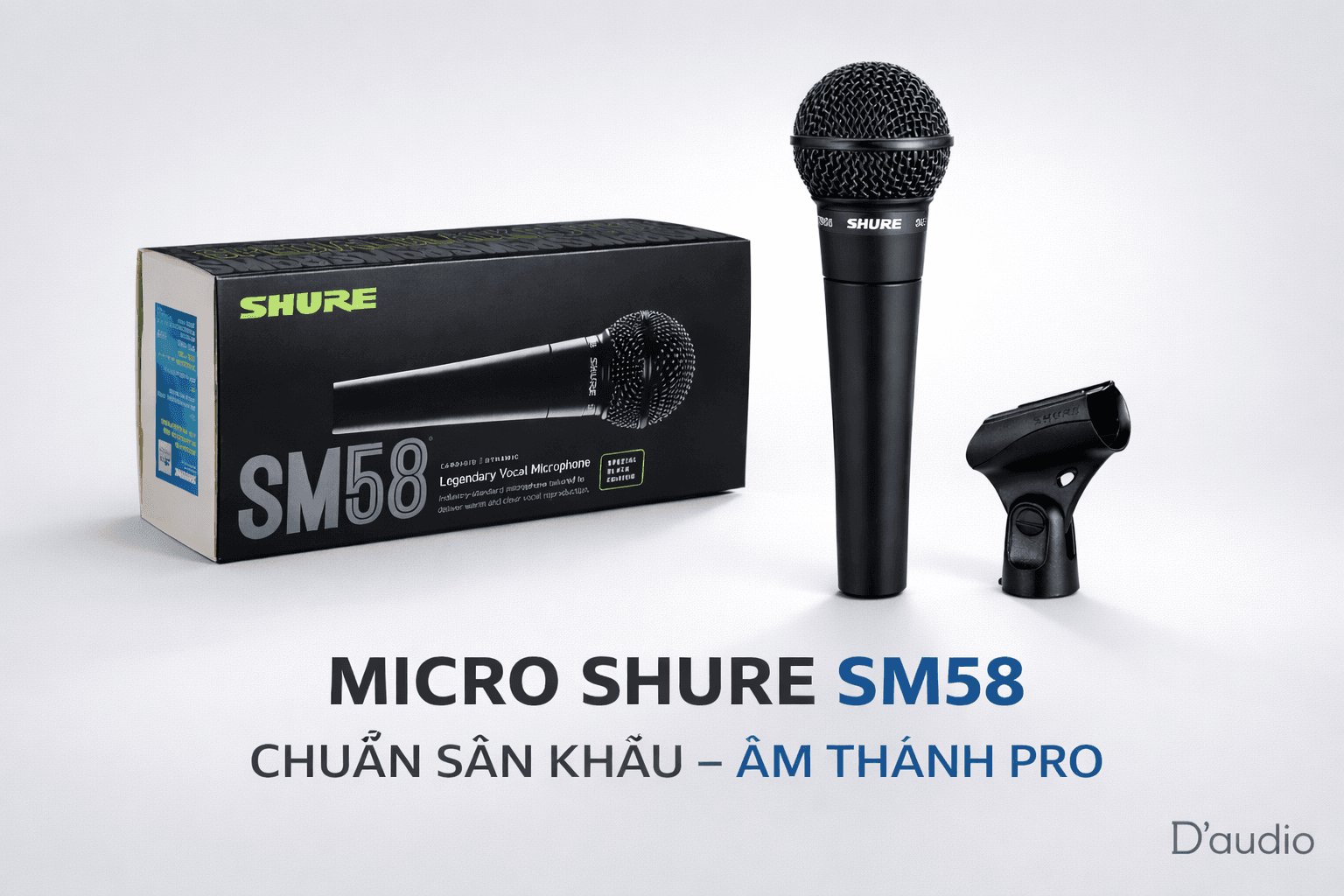 Micro Shure SM58 – Huyền Thoại Sân Khấu, Âm Thanh Chuẩn Pro 8 Shure SM58 Black Edition Dynamic Cardioid Vocal Microphone