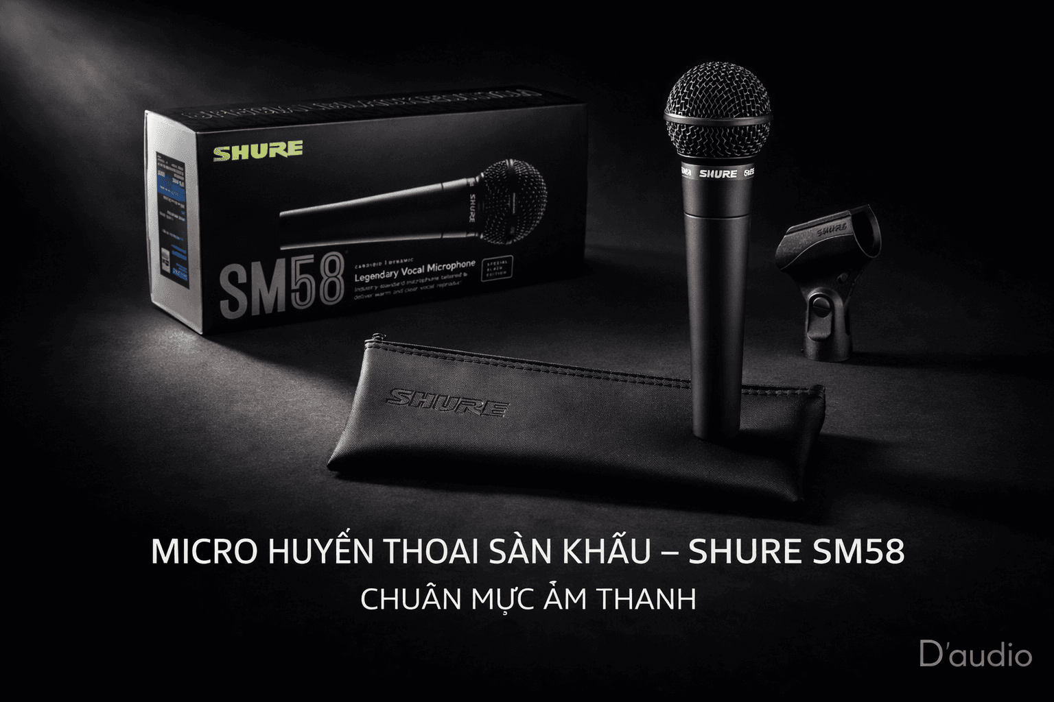 Micro Shure SM58 – Huyền Thoại Sân Khấu, Âm Thanh Chuẩn Pro 13 Micro Shure SM58
