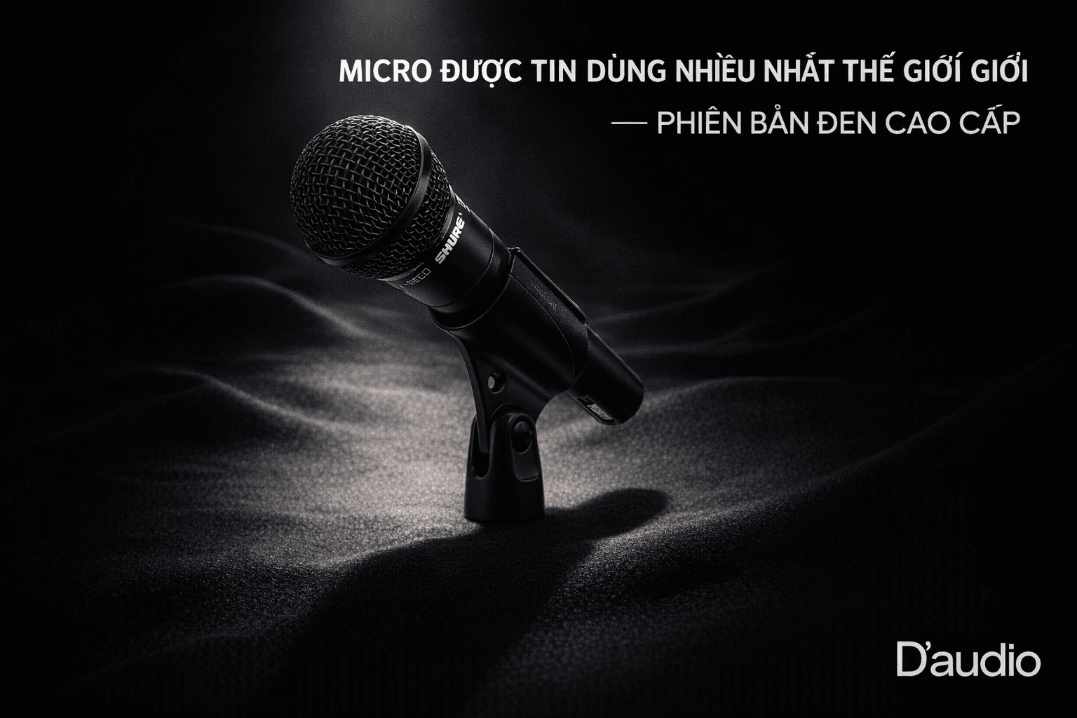 Micro Shure SM58 – Huyền Thoại Sân Khấu, Âm Thanh Chuẩn Pro 14 Shure SM58 Black Edition Dynamic Cardioid Vocal Microphone