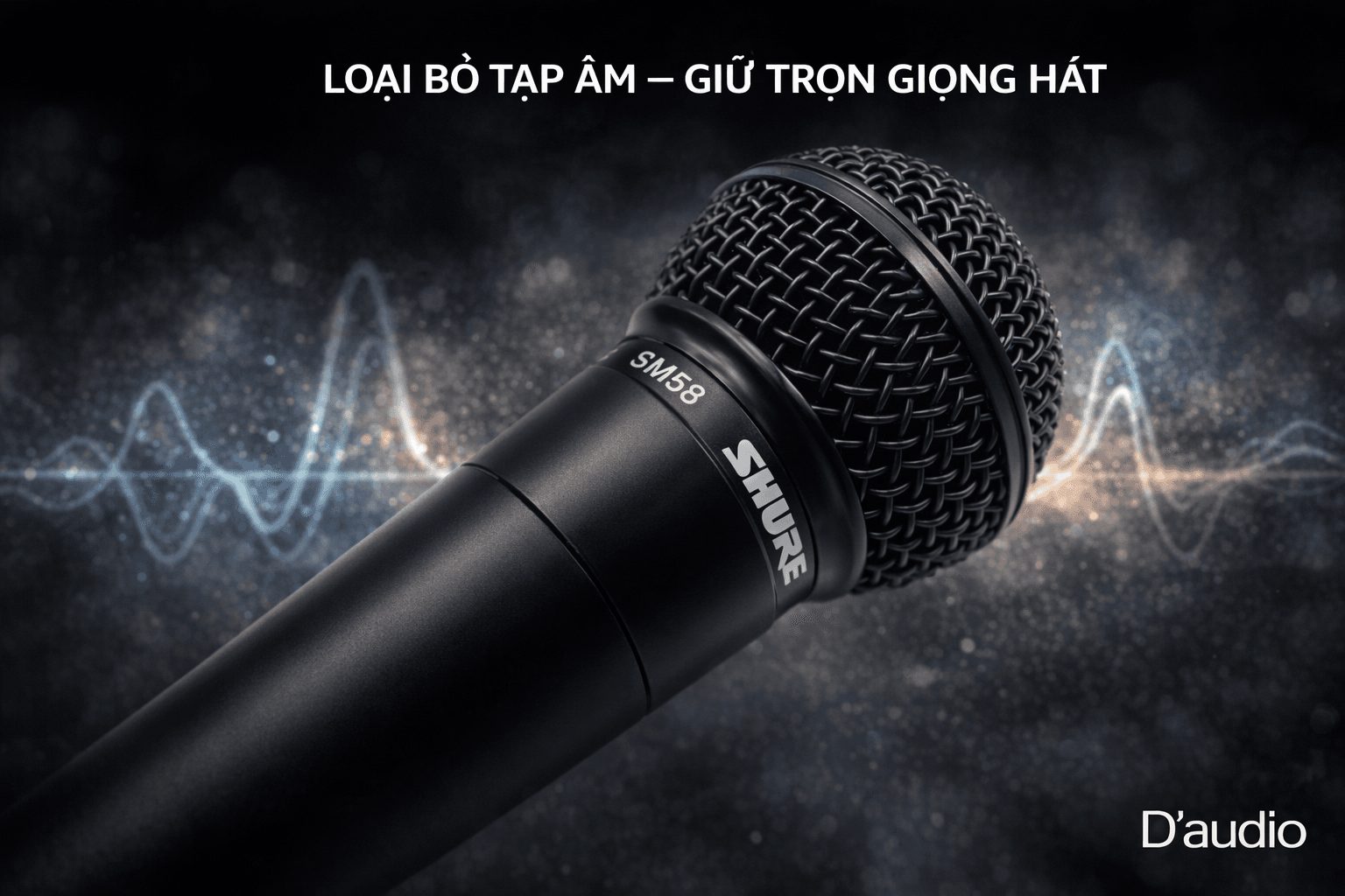 Micro Shure SM58 – Huyền Thoại Sân Khấu, Âm Thanh Chuẩn Pro 11 Shure SM58 Black Edition Dynamic Cardioid Vocal Microphone