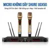 Hình bìa Micro không dây Shure UGX50 – Bộ micro karaoke UHF ổn định, hát nhẹ và bắt tiếng tốt