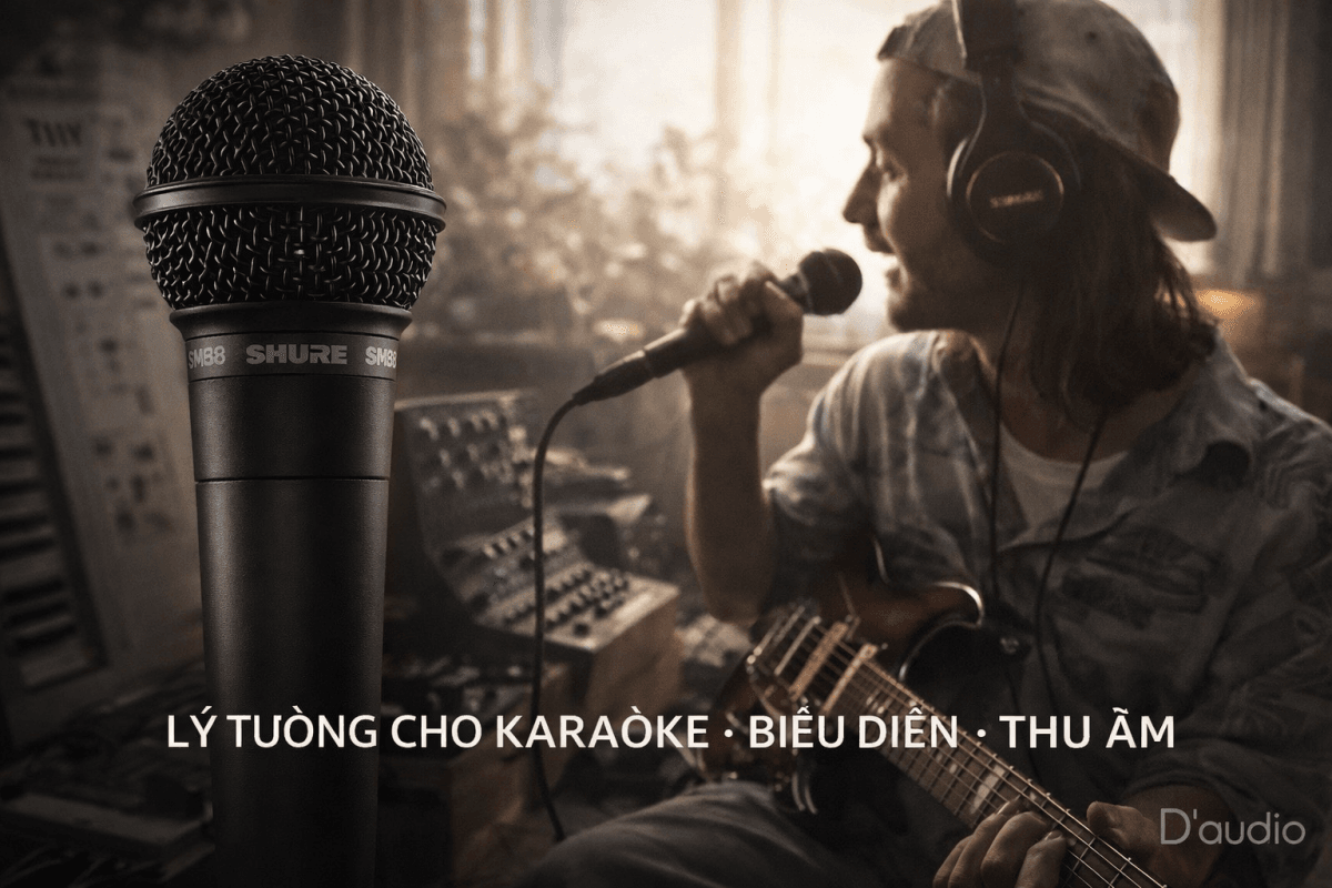Micro Shure SM58 – Huyền Thoại Sân Khấu, Âm Thanh Chuẩn Pro 27 Micro Shure SM58